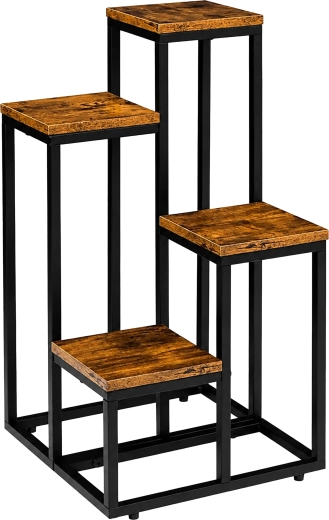 Soporte para plantas, metálico, 4 niveles, 68 cm - 1 pieza
