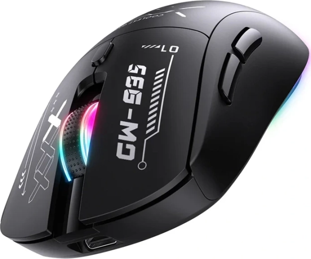 Ratón gaming ONIKUMA CW953 inalámbrico y con cable, RGB, 12800 DPI (negro)