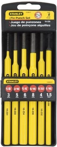 Juego de botadores STANLEY 6 uds.
