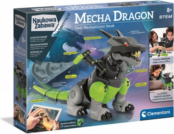 Kit educativo de construcción de mecha dragón