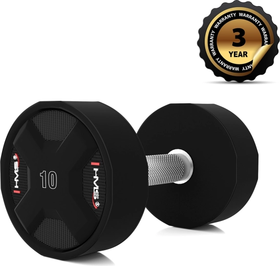 Mancuerna de poliuretano HMS 10 kg