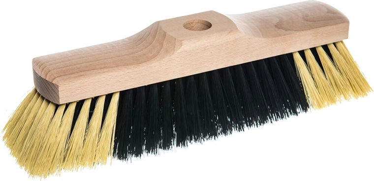 Escoba de madera 28 cm sin rosca