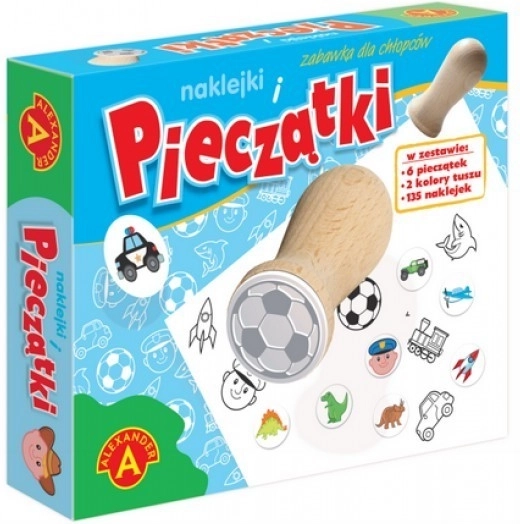 Sellos y pegatinas para niños ALEXANDER