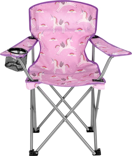 Silla de camping plegable infantil NILS Camp (unicornio)