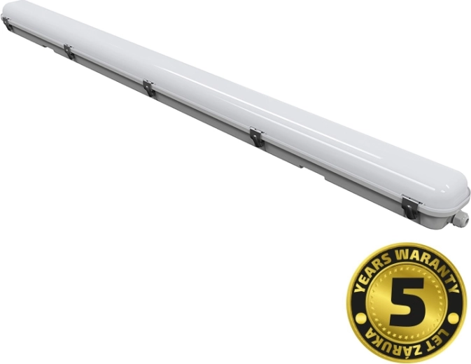 Solight luminaria LED industrial estanca al polvo IP65 60 W 4000 K 155 cm