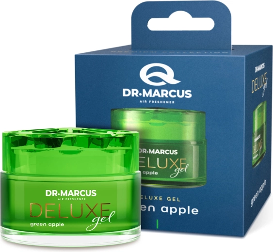 Ambientador para coche Dr. Marcus Senso Deluxe Green Apple con aroma a manzana verde