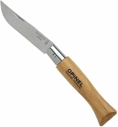Navaja de bolsillo Opinel N°05 Inox 6 cm de madera de haya