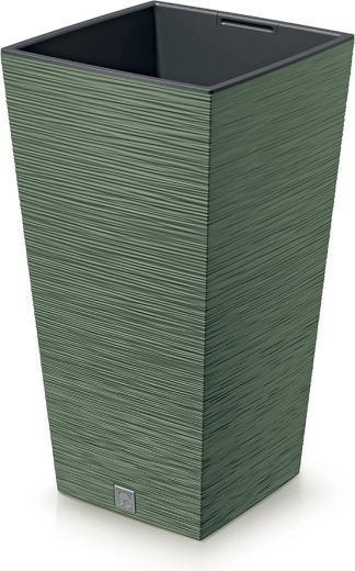 Macetero Furu Square 34,5 cm verde tierra