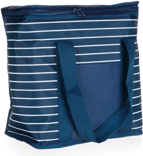 Bolsa térmica NICE 20 l navy rayas
