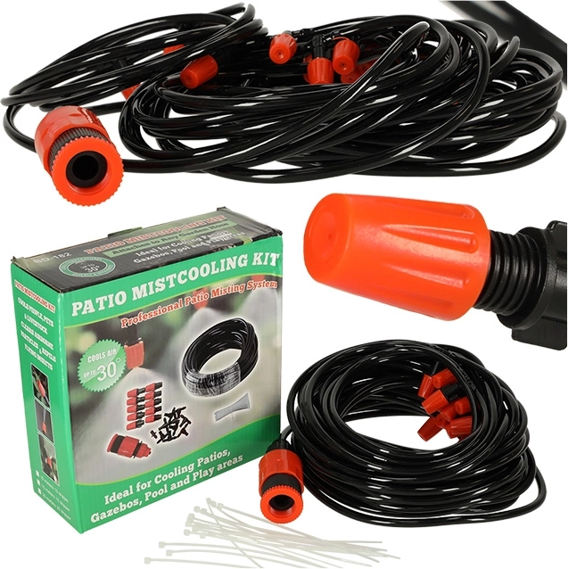 Sistema de riego nebulizador de jardín 15 m