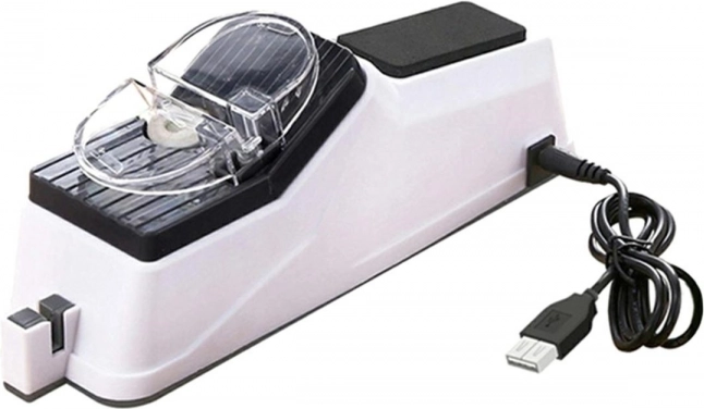 Afilador eléctrico de cuchillos USB con 3 niveles