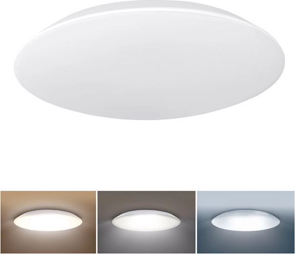 Solight luminaria LED de techo y pared Adrano IP54 18 W 1530 lm 3CCT 28 cm