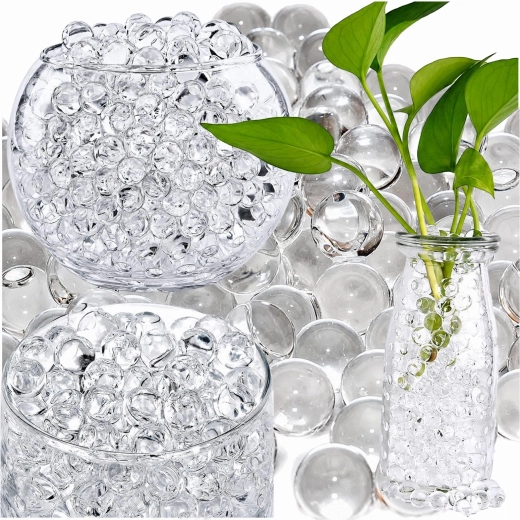 Bolitas de hidrogel transparentes para el riego de plantas (5000 uds)