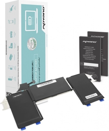 Batería Movano A1965 para Apple MacBook Air 13 (A1932, A2179) 4379 mAh