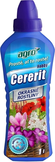 Fertilizante líquido para plantas ornamentales AGRO Cererit 1 l