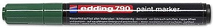 Marcador de pintura Edding 790 – verde, 2–3 mm