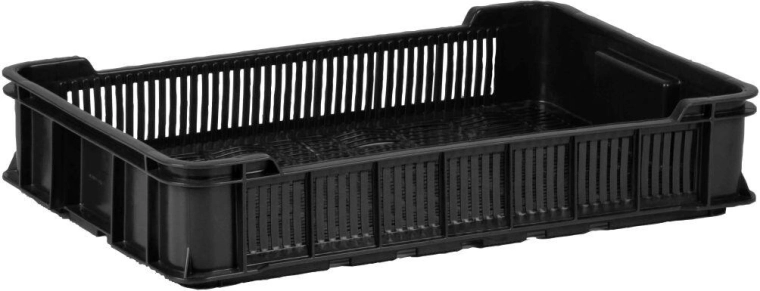 Caja de transporte/manipulación de plástico 10 kg baja
