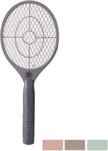 Raqueta eléctrica mata insectos de plástico (UH), surtido de colores