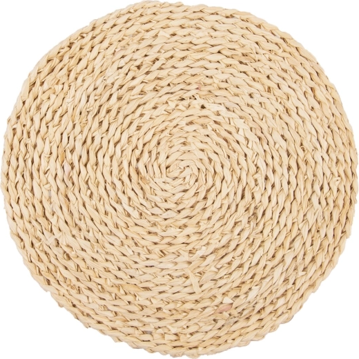 Salvamanteles redondo natural Orion para mesa, 35 cm