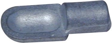 Soporte metálico para estantes (100 uds)