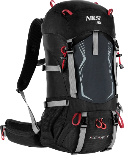 Mochila de senderismo NILS Northlake 30+10 l negra