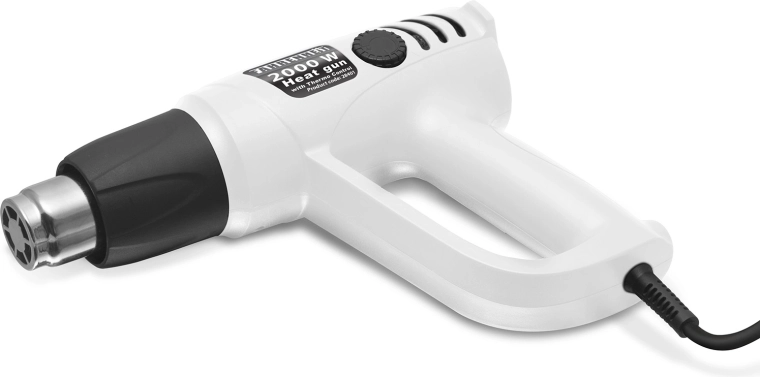 Pistola de aire caliente con temperatura y flujo de aire ajustables