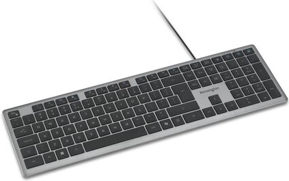 Teclado con cable Kensington con USB‑C/USB‑A