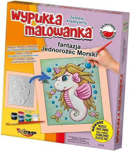Pintura en relieve Fantasía – narval de Mirage Hobby