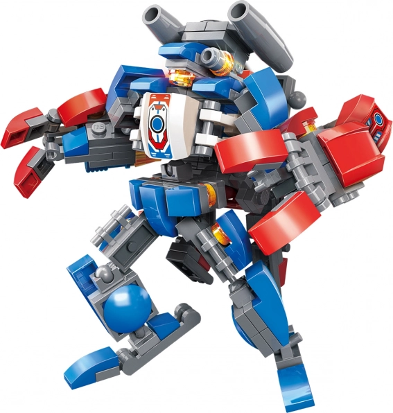 Qman mechaCorps Blast Fighter 2v1 construcción