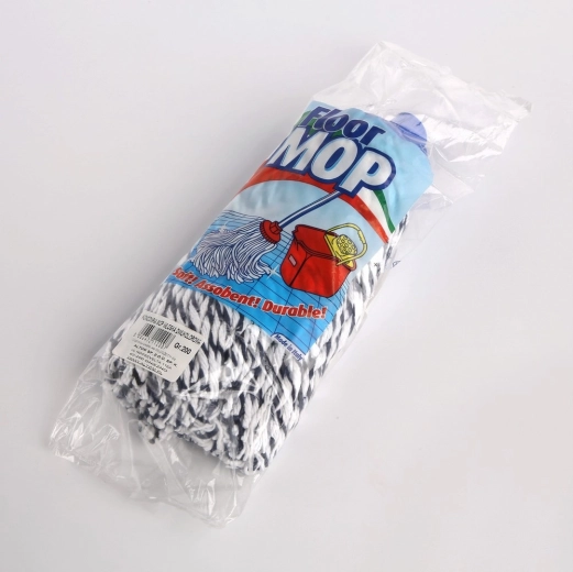 Recambio de mopa de algodón bicolor 200 g