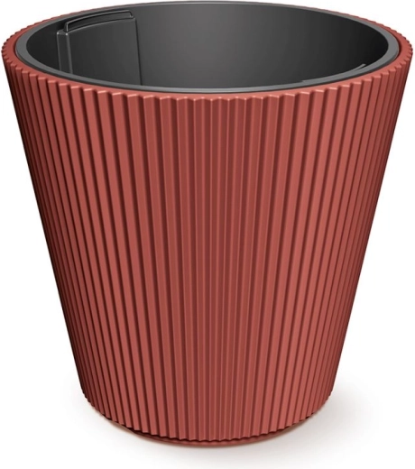 Macetero Milly con inserto 46,7 cm – color cobre