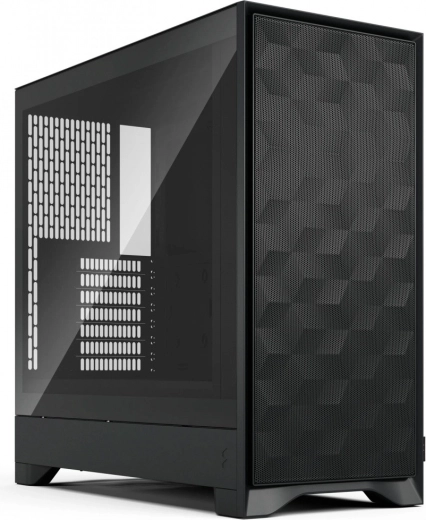 Caja de ordenador Pop 2 Air negra con vidrio templado