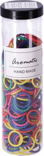Set de gomas elásticas para el pelo 300 uds – mezcla pastel, tipo IV