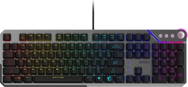Teclado mecánico para gaming MSI Strike 600 V2 Silent US