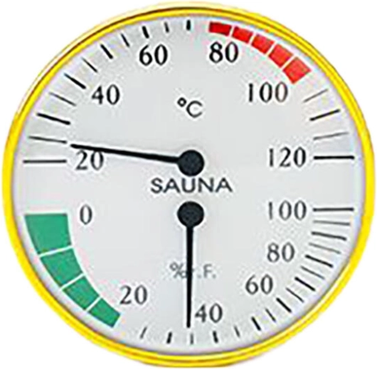 Higrómetro con termómetro para sauna