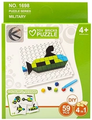 Puzzle de ensamblaje de 59 piezas - 1 unidad