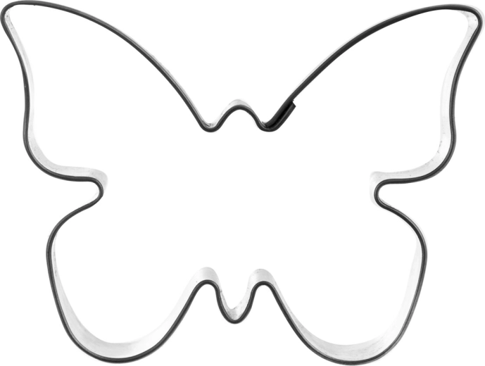 Cortador de acero inoxidable mariposa