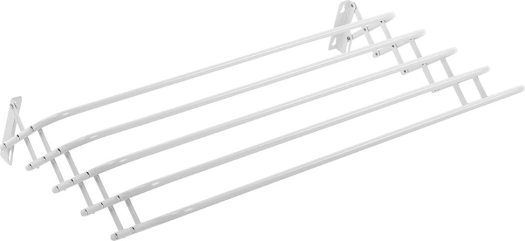 Brio Super tendedero de pared plegable para ropa 4 m, 80 cm