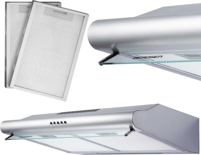 Campana extractora bajo mueble 60 cm Berdsen BE-10A Inox