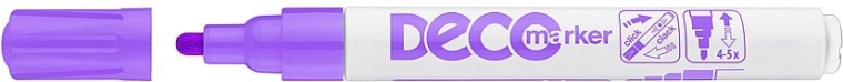 Rotulador de pintura decorativo ICO Deco violeta
