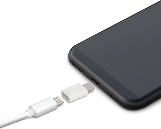 Adaptador micro USB a USB-C