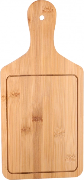 Tabla de madera para pizza rectangular pequeña