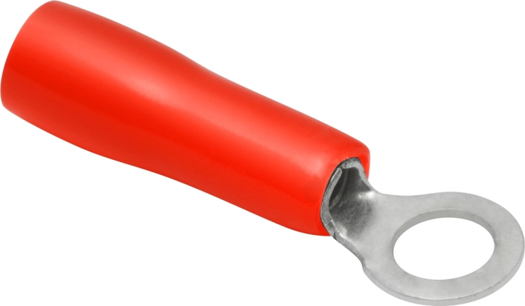 Terminal de cable aislado 4/2 mm rojo