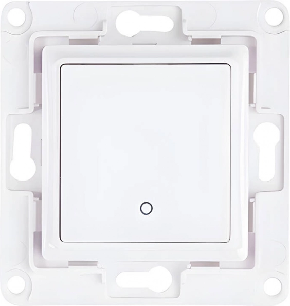 Interruptor inteligente de pared Shelly con 1 botón – blanco