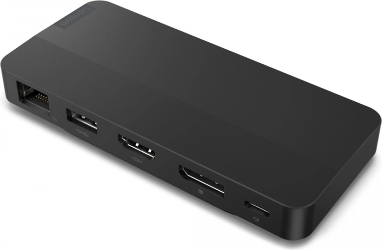 base de viaje Lenovo USB-C con doble pantalla
