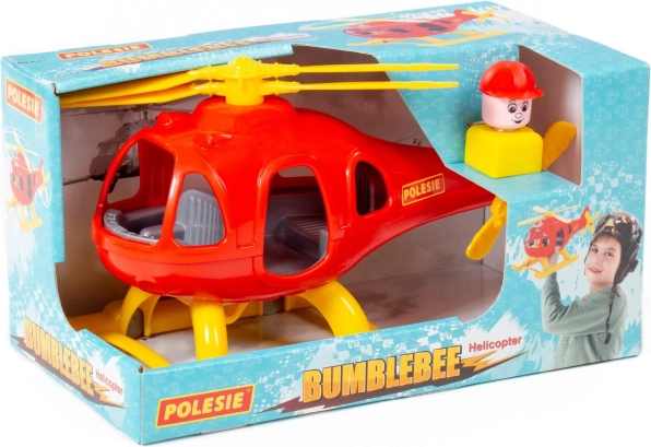 Helicóptero Abejorro juguete POLESIE – Rojo-amarillo