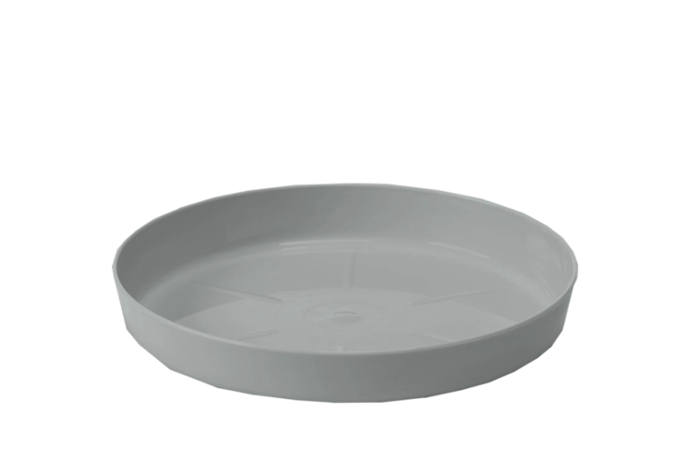 Plato para maceta Lamela Magnolia gris 25 cm