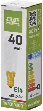 Bombilla NBB para campana extractora E14 40 W 400 lm - 1 pieza