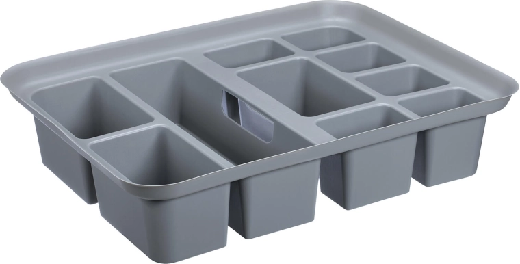 Organizador PROBOX, 35,4 × 10,5 × 46,4 cm, gris