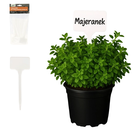 Etiquetas plásticas para plantas, set de 30 uds.